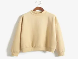 Intero weixinbuy 2017 moletom femminino pullover femminile autunno felpa con cappuccio casual fodera caramella per caramelle top maniche lunghe9665690