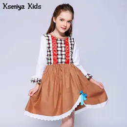 Girl Dresses Kseniya Kids Long Sleeve Clothing Brand Dress Princess Flower Party For Girls 10 Clothes