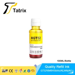 Tatrix Refill Dye Ink Kit för HP GT53XL GT52 för HP Ink Tank 319/410/419, Smart Tank 500/502/508/511/514/515/518/519/530/531/532