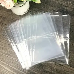 10pcs Standard A5 Silvey 1p 2p 4p Przezroczysty album fotograficzny Binder Władze Inner rękawy Kpop Lomo Photocard