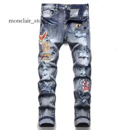 Amri Jeans Jeans for Men Mens Jean Jean Hombre Mens Pants Pansers Ribrodibery Medied for Trend Cotton Fashion Jeans Men Cargo 3A0F