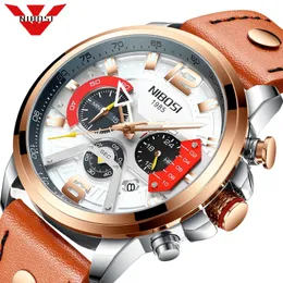 Nibosi New Watch Men Brand Men Sport Watchs Quartz Clock Man's Casual Military Water Proola Orologio Relogio Masculino 227K
