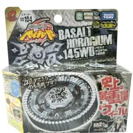 4d Beyblades Beyblade BB104 Basalto iniciante Horógio / Tempo Twisted 145WD Metal Masters S18H