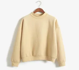 Intero weixinbuy 2017 moletom femminino pullover femminile autunno felpa con cappuccio casual fodera caramella per caramelle top maniche lunghe3653064