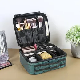 Wodoodporne makijażu makijażu Profesjonalne pudełko Przenośna dla kobiet torba kosmetyczna do podróży Estuche para Maquillaje Organizator Makeup Bag 240527