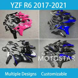 Carenatura personalizzata gratuita per YZFR6 2017-2018-2019-2022 2023 ANNI YAMAHA YZF R6 17-23 CAUSAMENTO MOTORE ATTIVIMENTO 100% 100% KIT ABS PLASICO SPORT BODY REBUILD MOTOBIKE41