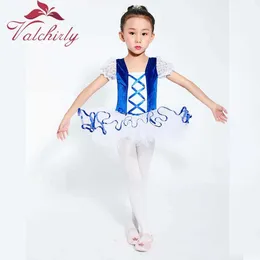Tanzkleidung Neu 2024 Kinder Ballett Tutu Rock Tanz Kostüm Girls Ballerina Tanzkleidung Y240524