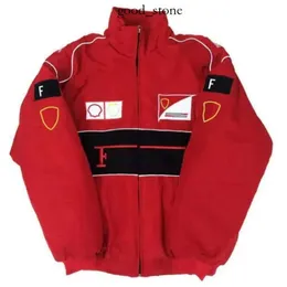 F1 Racing Suit Nowy pełny haftowany logo zespół bawełniany kurtka wyściełana sprzedaż F1 Formula One Krótka 953