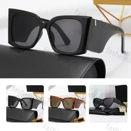 Męskie okulary przeciwsłoneczne projektant okularów przeciwsłonecznych litery luksusowe okulary liste Letter Lunnette Sun okular
