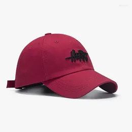 Ball Caps Baseball Cap для женщин корейская версия весна и осень открытая мода с трехмерной вышивкой мужская утка Ver