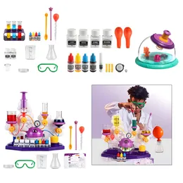 Kit de experimento de ciências da química infantil Fingir Play Play Science Lab Strip Toys Educational for Children STEM Toy Gifts