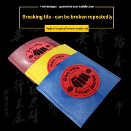 ABS Taekwondo Fighting Practice Break Board Plate può ripetere Usa i calci dei calci da taekwondo addensano la piastrella rotta rotta