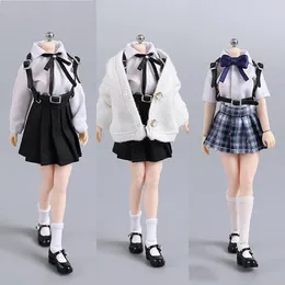 CDTOYS CD042 1/12 weibliche Soldat-Kleidung Set Student Uniform JK Academy Style Clothing Set 6-Zoll TBL PH Action Body 240507