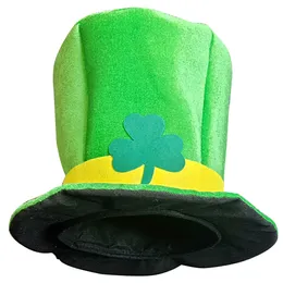 New St. Patrick's Day Juwely Magic Hat Performance Cap Lincoln High Hat Irish Festival Velvet High Hut