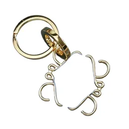 Designer Keychain Men Women Chain Key Key Ringe Keychains Keychains Fashion Keyring Brand Case Torychains Golden Silvery Key Ciondolo