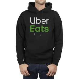  Moda erkekler uber yiyor beyaz yeşil logo polar hoodiessweatshirt kişiselleştirilmiş serin ince fit kaputues gri siyah kamuflaj 3d usa f4399811