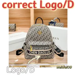 Designer Bag Fashion Brand Bag Backpack Backpack Alphabet Embroidery LOGO/D Correct version High quality Contact me to see correct picture