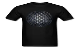 2020 Brand Tshirt Men Mandala T Shirts Flower Of Life Sacred Geometry Tops Tees Cotton Graphic Tshirt Star Cluster Chic Clothes6099878