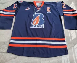 Custom Männer Jugendfrauen Vintage Chl WHl Kamloops Blazer 29 Matthew Campese 12 Jarome Iginla Jersey Größe S5XL oder Custom eines beliebigen Namens O9175851