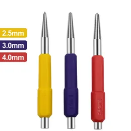 3pcs 2,5/3/4mm Center Punch Positioning Punch Zylindermeiß