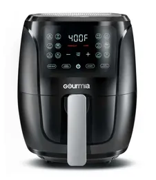 Gourmia 4 Qt Digital Air Fryer con cucina guidata Black GAF486 12,5 alto 240510