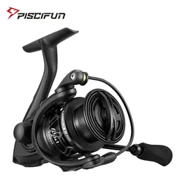 Piscifun Carbon x II Спиннические катушки Ультра световой рамы 55 унций и ротор 62 152 1 101 Двойной экранированный BB Fishing 240521