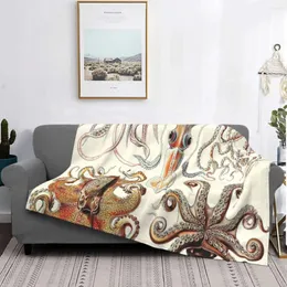 Battaniyeler Ernst Haeckel-Gamoconia-manta a cuadros para cama colcha de anime manta conucha ropa y fundas battaniye
