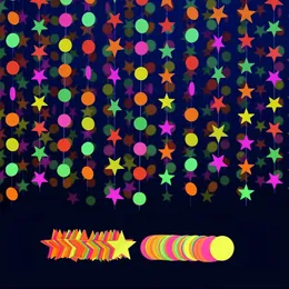 Banners Streamers Sconfetti Glow in the Dark Party Supplies D240528