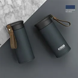 Władza wysokiej jakości podwójna ściana ze stali nierdzewnej kolby próżniowe 280 ml Car Thermo Cup Coffee Herbata Mug Travel Thermol Thermocup 210809 271p