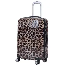 Valigie vagone vaga per valigie bagagli zebra leopardo stampato coreano femmina 20/24/28 pollici di imbarco maschi
