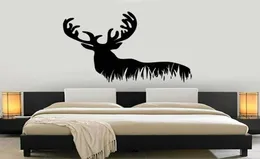 壁のステッカー鹿野生動物の家の装飾リビングルーム森狩り趣味のステッカー壁画壁画ガレージ壁紙P5772504855