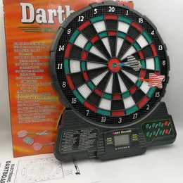 Darts Hot Professional Electronic Darts Boards Automatic Scoring Target Safety Freizeitunterhaltung mit 6 Darts+18 Tipps Weiche Tipps S2452855