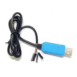 PL2303 PL2303TA/PL2303HX USB a RS232 Módulo de adaptador TTL TTL com capa à prova de poeira PL2303HX Download Cabo