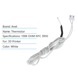 Anet 12V 24V 40W Ceramic Cartridge Heater + 3950 100K NTC Thermistor for a6 a8 e10 e12 hotend heatbed extruder 3D Printer parts