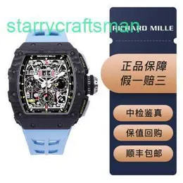 Richamills Watches RM Tourbillon Na rękę Top Copy Richamills Rm 11-03 NTPT WATM Z 49,94 44,50 mm Automatyczna mechaniczna gwarancja dla mężczyzn WN-XGGP