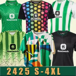 2024 2025 S-4xl Real Betis Isco Soccer Maglie 23 24 Joaquin Fekir B.iglesias Canales Willian J Shirt William Camarasa Juanmi Victor Ruiz Football Uniform Speciale