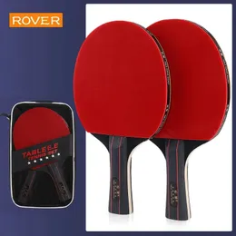 Table Tennis Racket 4 stelle Bie Training Ping Pong Racket Set di gomma Kids Hight Quality Blade Bat Paddle con tennis 240528