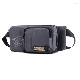 Taillenbeutel Fanny Pack Sport Sport Belt Back Tasche Männer Monedero undurchlässige Viaje Bolsa Telemovel Cintura Heup Tas Heren Schoudertas