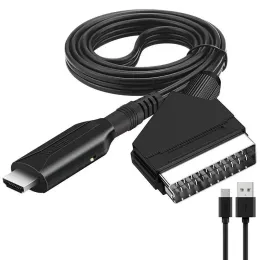 HDMI-compatibile al convertitore di audio AUDIO AUDIO AUDIO PAL/NTSC HD TV DVD Signal Accessori di convertitore Upscale Signal