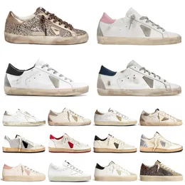 golden gooes golden goosee sneakers designer shoes white sparkle star glitter white black royal blue creamy silvey white ice orch flat heels office womens mens trainers【code ：L】