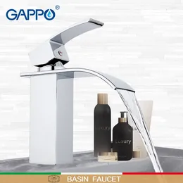 Torneiras de pia do banheiro Gappo Basin Faucet Cachoeira misturadora de água Tap