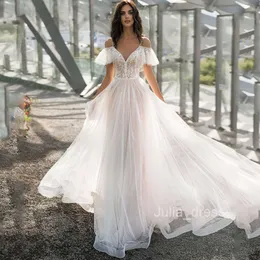 2024 Nuovo abito da sposa di grandi dimensioni Slimt -fit Hide Pulnica grassa fiore in pizzo una spalla ragazza