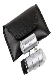 Einstellbares tragbares 45 -fach -Mini -Mikroskop mit 2 LED -Mini -Lupenmikroskop mit Banknote -Checkfunktion2967605
