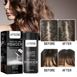 Flauschiger Haarpulver Haarstyling Pulver erhöht Haare Mattierende Styling -Pflegevolumen Pulver Produkt Finalize Hair Hair i1p1
