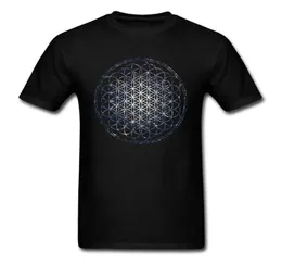 2020 Brand Tshirt Men Mandala T Shirts Flower Of Life Sacred Geometry Tops Tees Cotton Graphic Tshirt Star Cluster Chic Clothes6328396