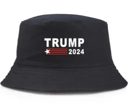 Trump Hat Summer Sun Shade Fisherman Hats 2024 Presidential Electional Cap Party Caps 0528