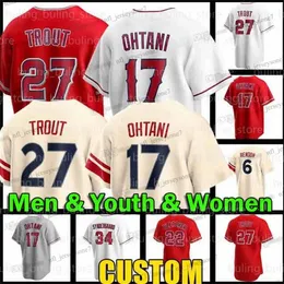 Custom 2024 City Connect Mike Trout Baseball Trikot Los Shohei Ohtani Angeles Anthony Rendon Noah Syndergaard Jack Mayfield Luis Rengifo Taylor Ward Mike Mayers