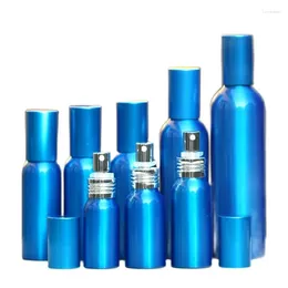 Bottiglie di stoccaggio 30 ml 50 ml 60 ml 80 ml 100 ml 120ml 150 ml 30pcs/bottiglia spray in alluminio di alto livello di elevato spruzzatore emulsione elagante vuota