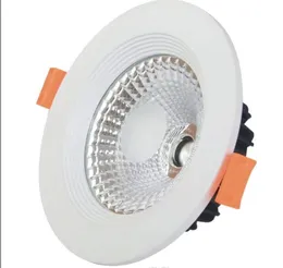 Downlights Sier/White Shell LED Down Lights 20W 12W 30W 40W Dimble Infälld taklamp