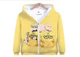 One Punch Man Reißverschlussjacke Saitama Oppai 3D Hoodie Anime Cosplay Kostümschule Uniformen Herren Hoodies Sweatshirts Streetwear5761530
